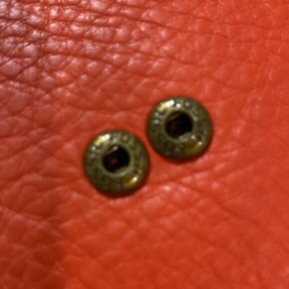 Fossil orange pebbled leather wallet - Picture 6 of 11